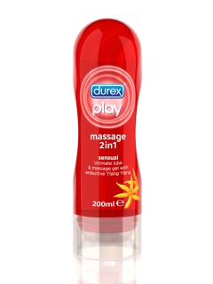 Durex 2u1 Sensual Massage - lubrikant na bazi vode 