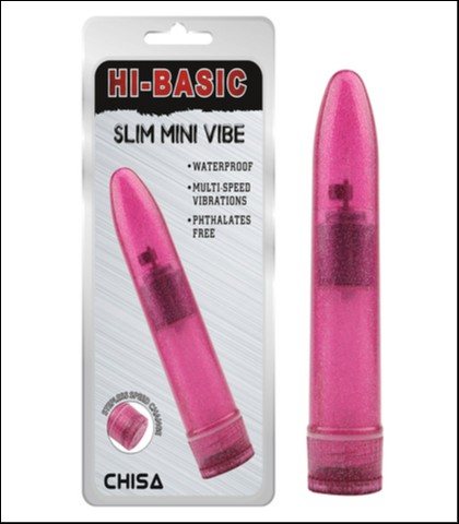 Roze vibrator - slim mini vibe