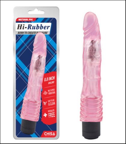 Roze vibrator - 22cm chisa