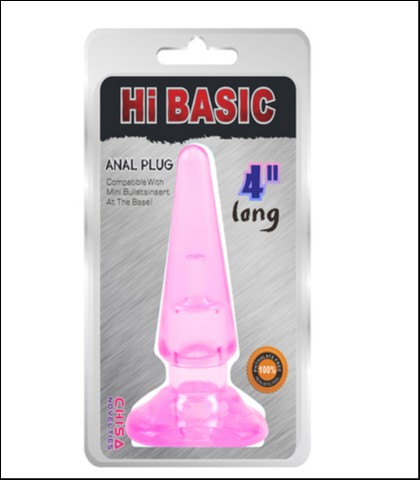 Sassy anal plug - pink