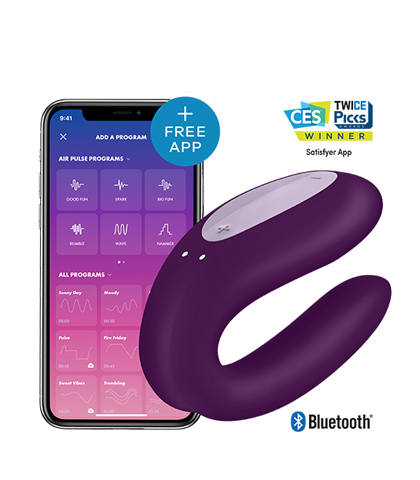 Satisfyer double joy purple