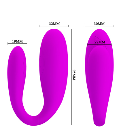 Silikonski vibrator za parove