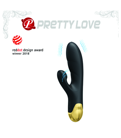 Pozlaceni silikonski vibrator