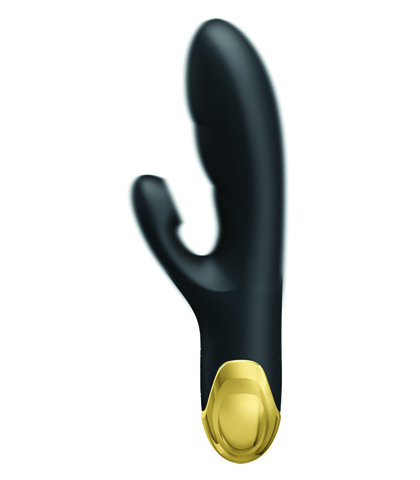 Pozlaceni silikonski vibrator