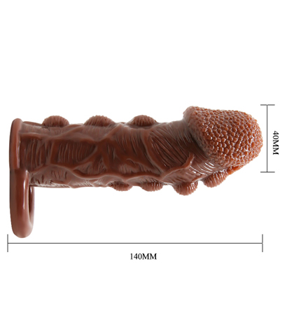 Navlaka za penis braon