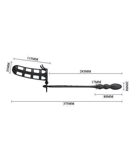 Navlaka za penis i masazer prostate
