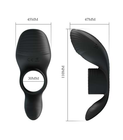 Vibro prsten za klitoris i anus