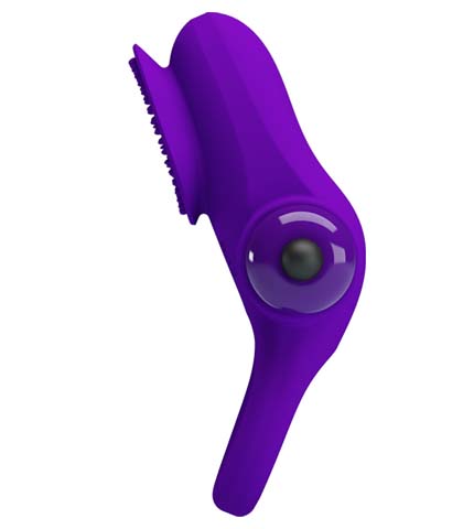 Vibrirajuci prsten sa dodatko za klitoris