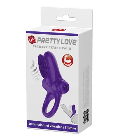 Vibrirajuci prsten sa dodatko za klitoris