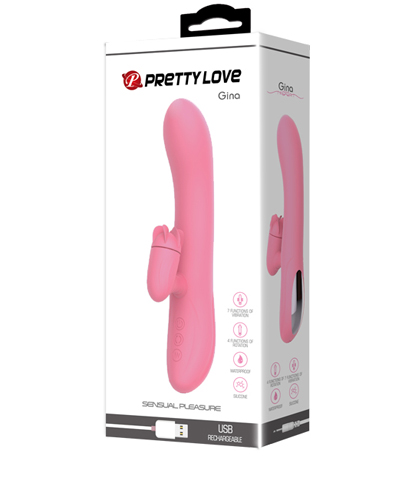 VIBRATOR SA ROTIRAJUCIM KLITOSTIMULATOROM