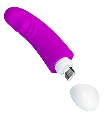 Silikonski vibrator-usb punjac