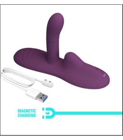 Silikonski vibrator za sedenje