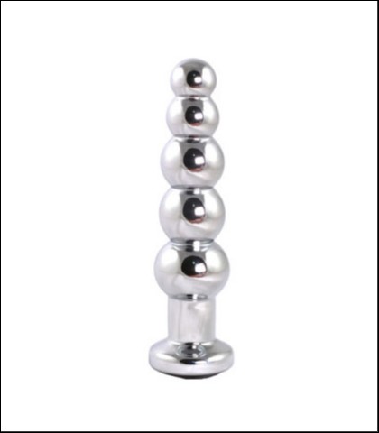 Metalne analne kuglice sa crnim dijamantom