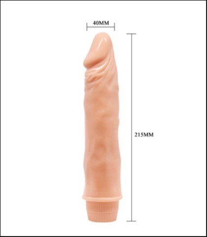 REALISTICNI VIBRATOR "SOFT SKIN"