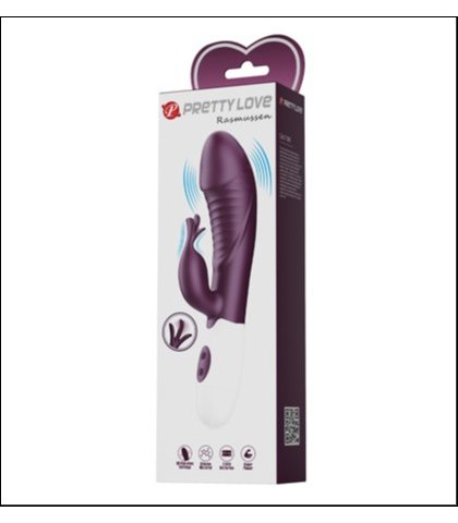 SILIKONSKI MEKANI VIBRATOR - LJUBICASTA - RASMUSSEN