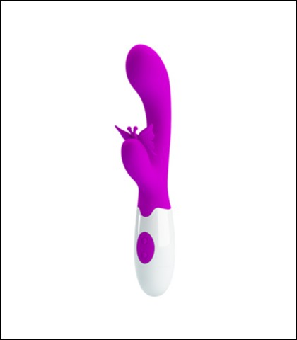 Silikonski vibrator butterfly kiss