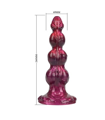 Silikonski dildo - monster primal beastlord