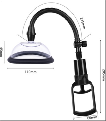 Pumpa za vaginu vacuum pussy pump s