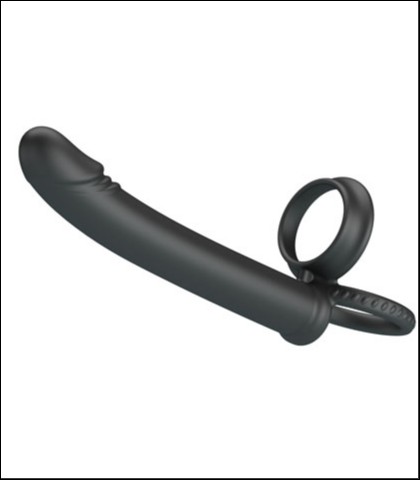 Silikonski dildo/prsten moses