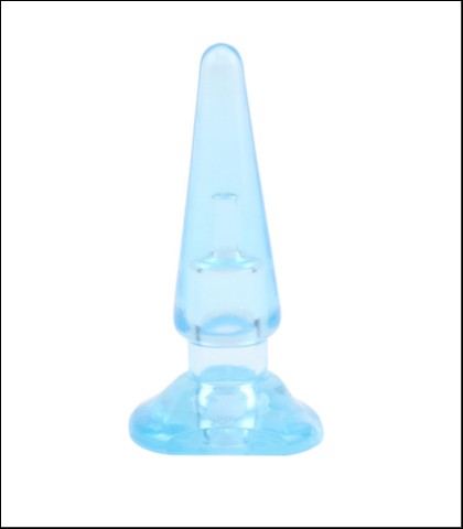 Sassy anal plug - blue