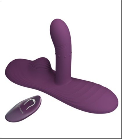 Silikonski vibrator za sedenje
