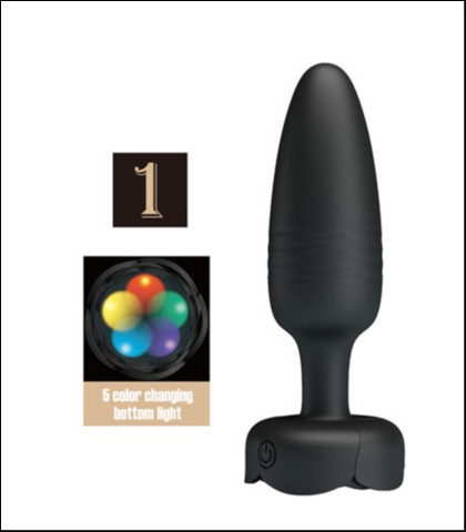 Led silikonska analna kupa