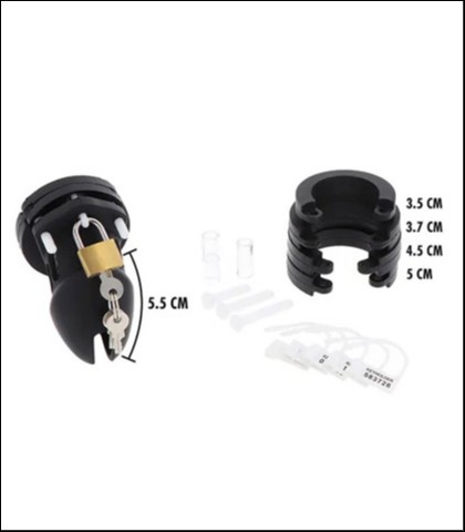 Silikonski kavez za penis chastity cock cage silicone s