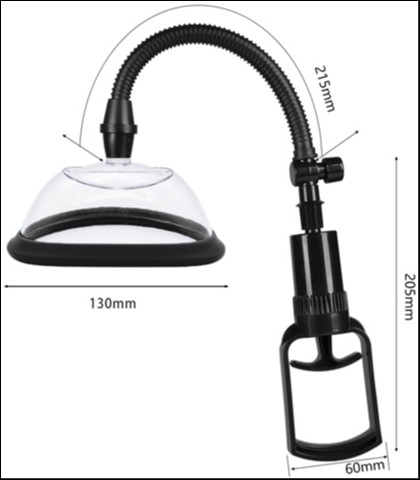 Pumpa za vaginu vacuum pussy pump l