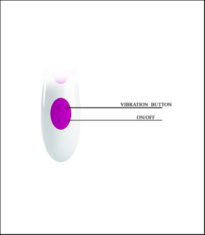 Silikonski vibrator butterfly kiss