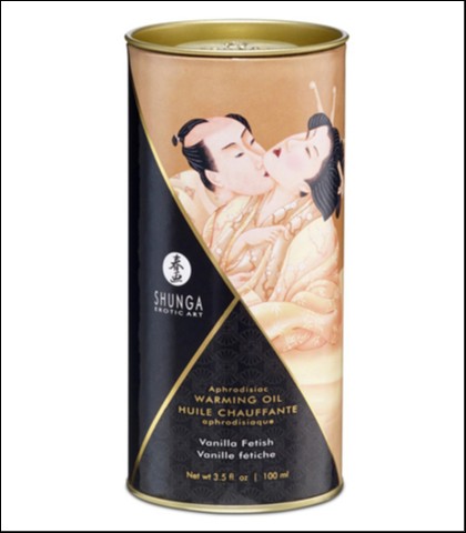 Shunga jestivo ulje za masazu sa zagrevanjem