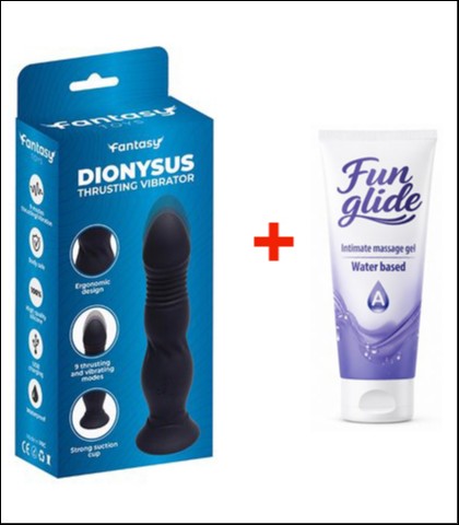 ANALNA KUPA SA POMERAJEM DIONYSUS + FUN GLIDE ANAL 100ML