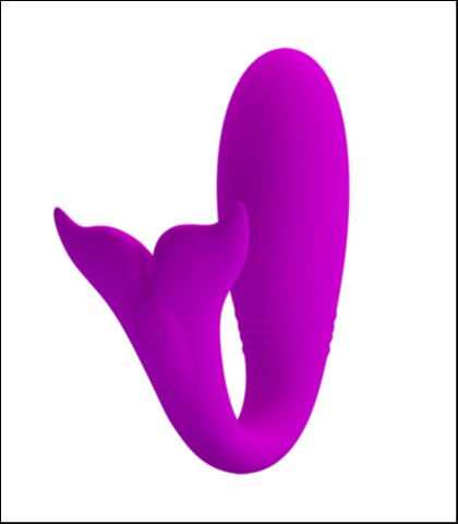 Vaginalno klitoralni stimulator jayleen