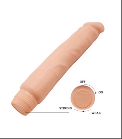 REALISTICNI VIBRATOR "SOFT SKIN"