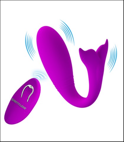 Vaginalno klitoralni stimulator jordyn