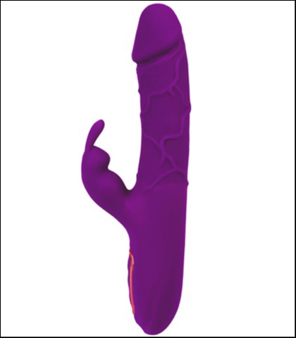 Vibrator sa zagrevanjem helios purple