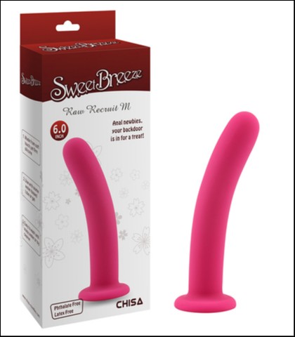 ROZE SILIKONSKI DILDO BEZ TESTISA