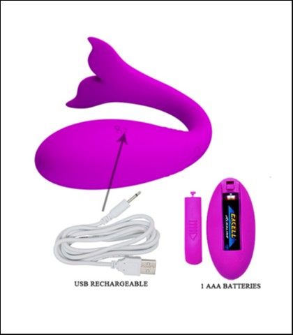 Vaginalno klitoralni stimulator jordyn