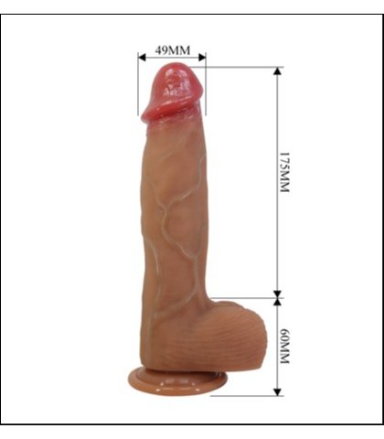 Realisticni silikonski dildo - orton 23.5cm