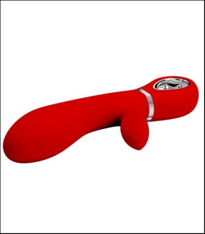 Silikonski vibrator thomas red