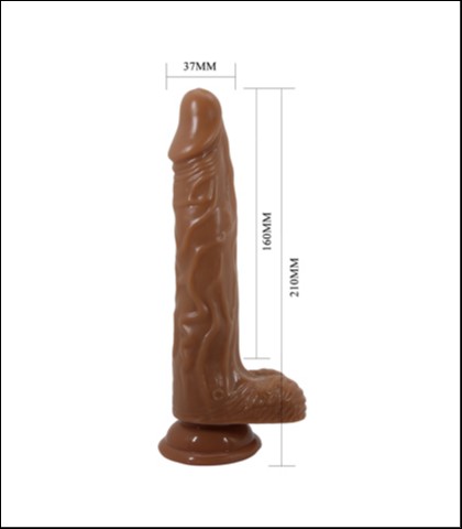 Realisticni vibrator bodach sa daljinskim
