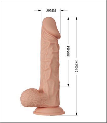 Realisticni vibrator 9.4 buraq