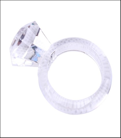 Set od 2 dijamantska prstena - diamond cock ring