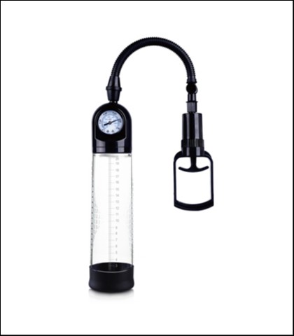 Pumpa za penis sa barometrom gauge penis pump