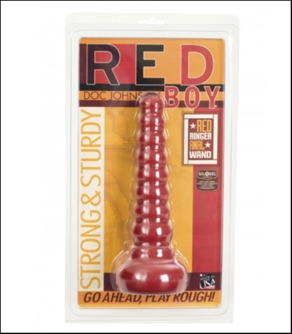 Doc jhonson red boy - analna kupa od 7"