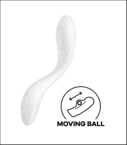 SATISFYER RRROLLING PLEASURE WHITE