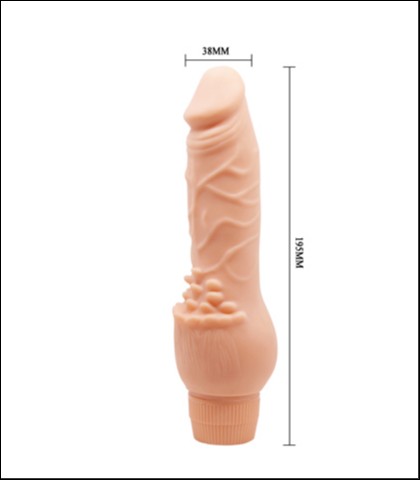 Realisticni vibrator "soft skin"
