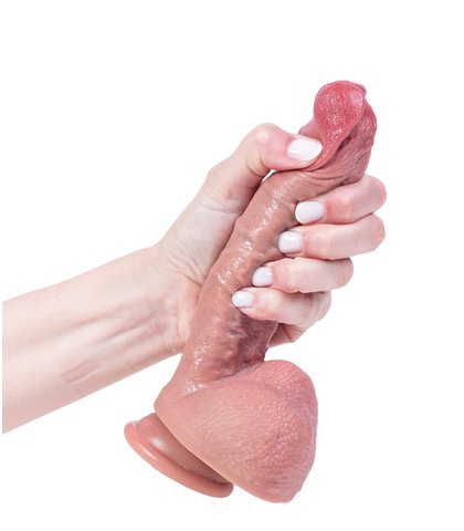 Savitljivi silikonski dildo hyper realistic dildo 1 21cm