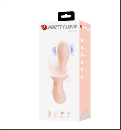 SILIKONSKI VIBRATOR U BOJI KOZE - ABIGAIL