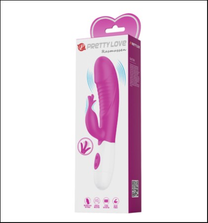 SILIKONSKI MEKANI VIBRATOR - ROZE - RASMUSSEN