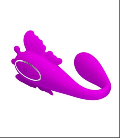 Vaginalno klitoralni stimulator chimera